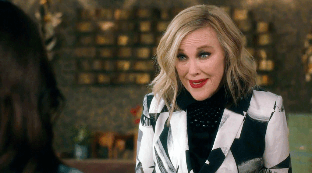 Catherine O'Hara as Moira Rose on Schitt's Creek