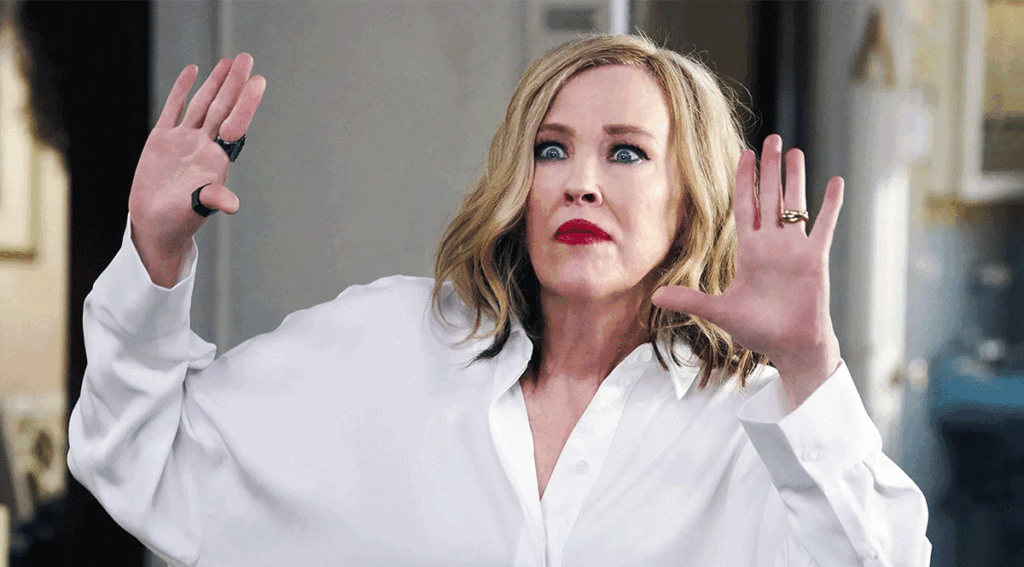 Catherine O'Hara as Moira Rose on Schitt's Creek