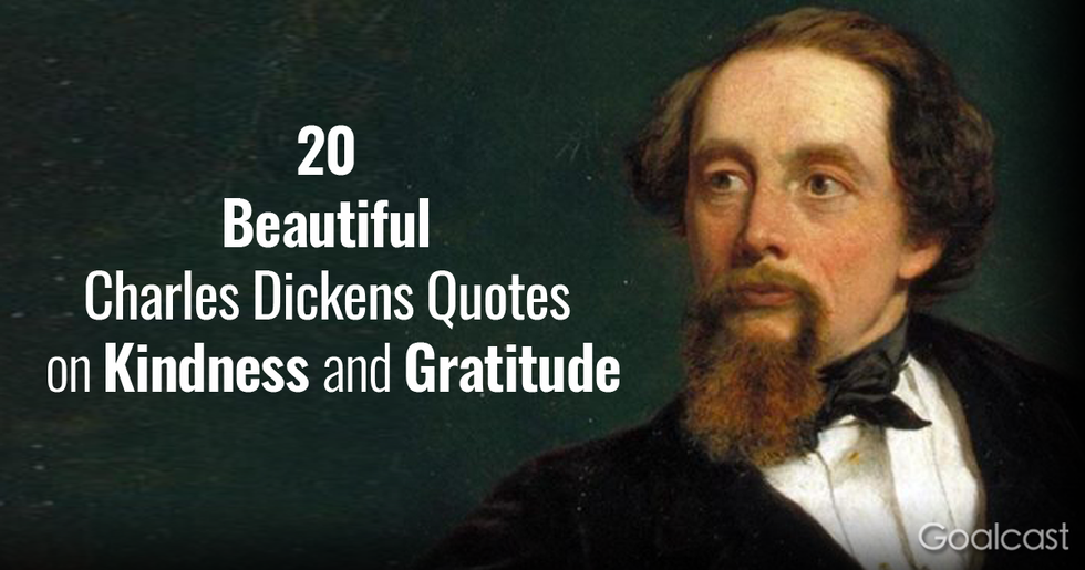 20 Beautiful Charles Dickens Quotes on Kindness and Gratitude