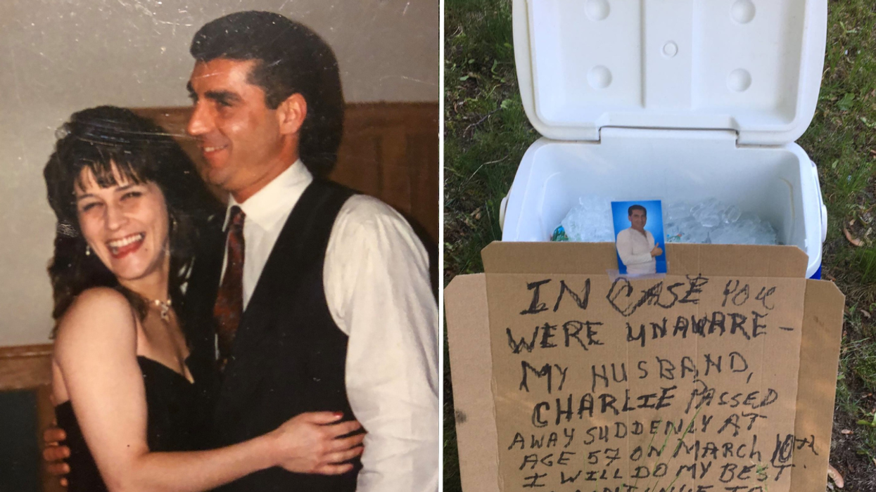 Womans Husband of 37 Years Passes Away - To Honor Him, She Decides to Take Over His Other Job That He Used to Do Daily