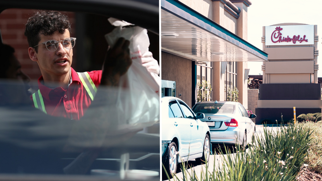 Chick-Fil-A Employee Jumps Through Drive-Thru Window to Save Choking Boy