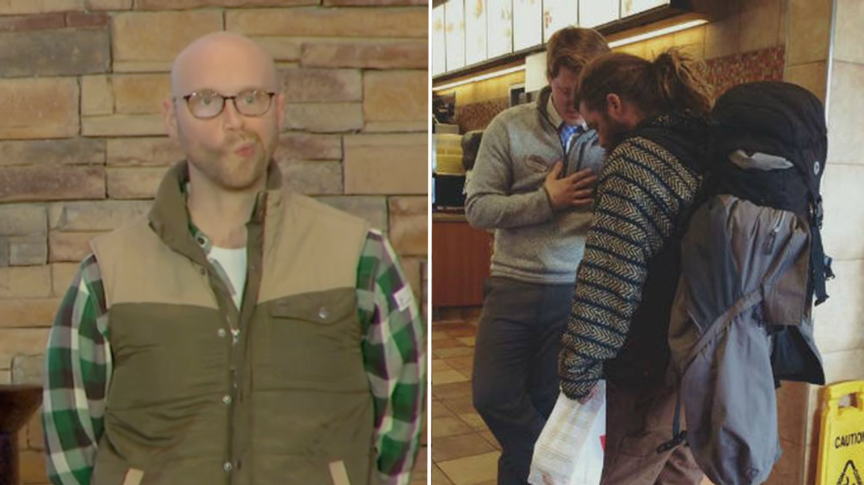 Chick-fil-A Manager Stops Everything to Pray With Homeless Man Searching for Meal - Goalcast