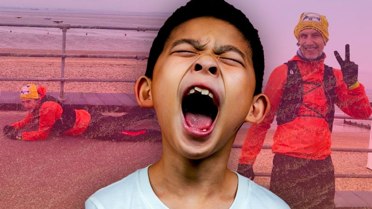 Child's Meltdown Gets Nasty Looks - Until a Stranger Steps in with an 'Unusual' Save