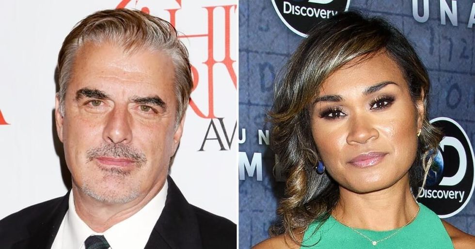 Chris Noth and Tara Lynn Wilson
