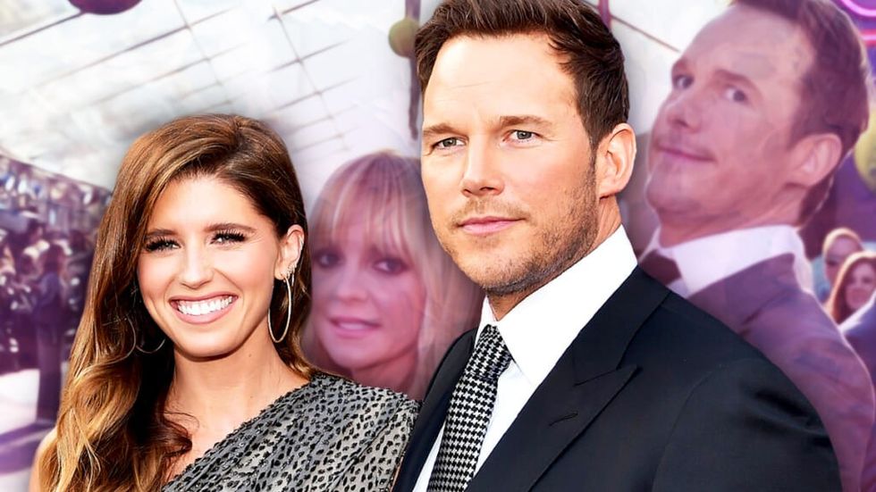 Chris Pratt, Katherine Schwarzenegger and Anna Feris at Hollywood premieres