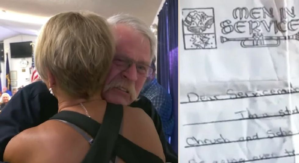 A Stranger's Christmas Card Saved This Soldier's Life  48 Years Later, He Finally Meets His Angel
