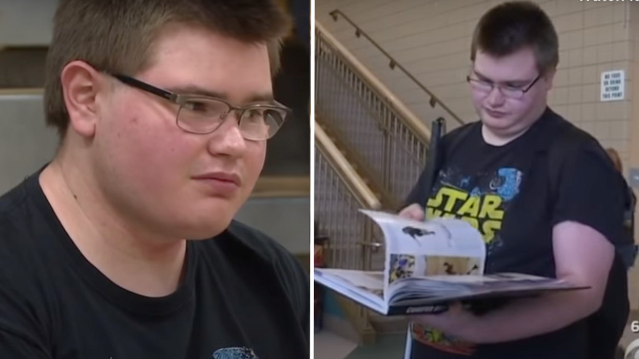 Blind Student Always Felt Left Out at High School - Until One Look Into His Senior Yearbook Changed Everything