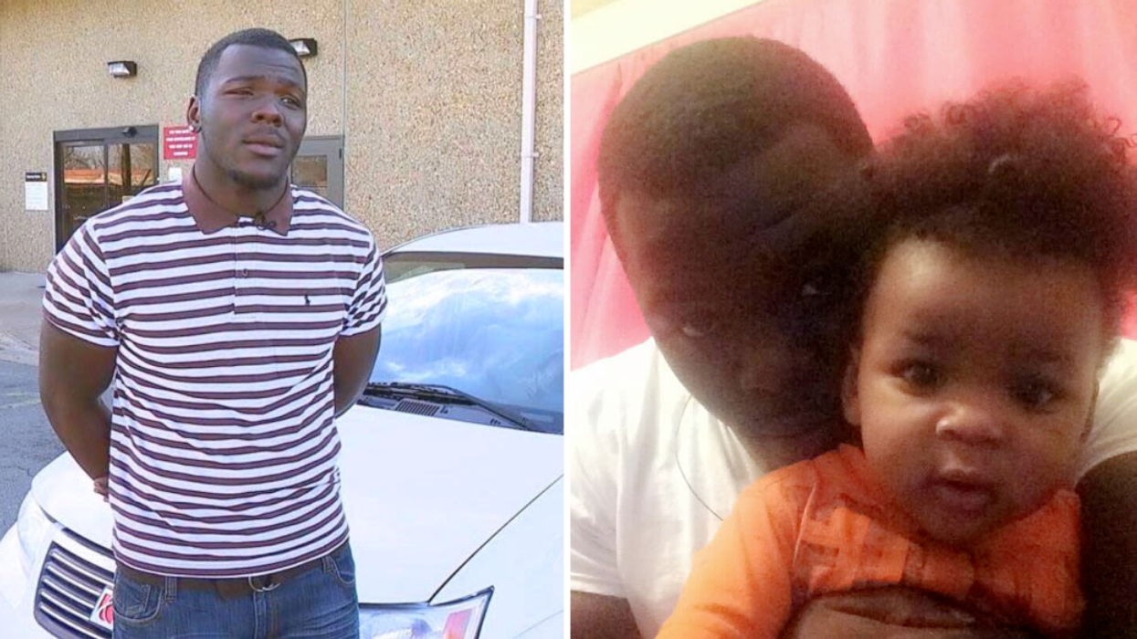 21-Year-Old Single Dad Wakes Up at Midnight to Walk to Work Every Day - So His Co-workers Arrange a Special Surprise