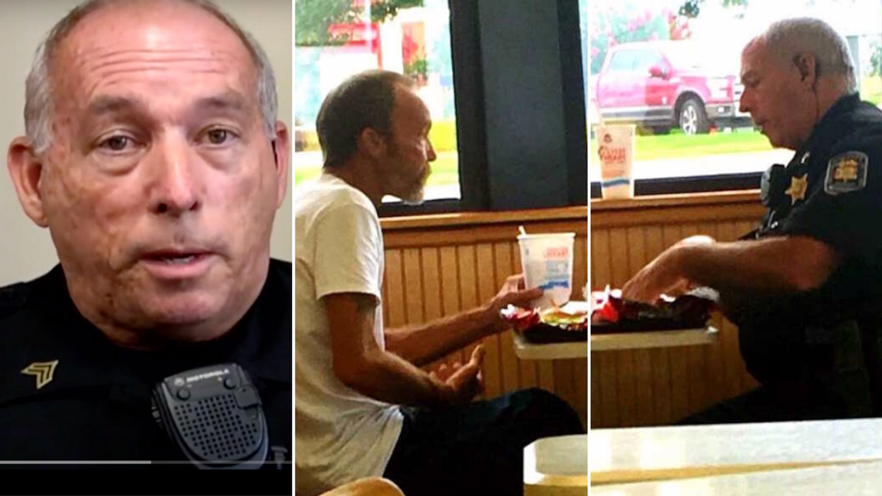 Police Call for Backup after Hearing a Stranded Hitchhiker's Story - But Not to Arrest Him