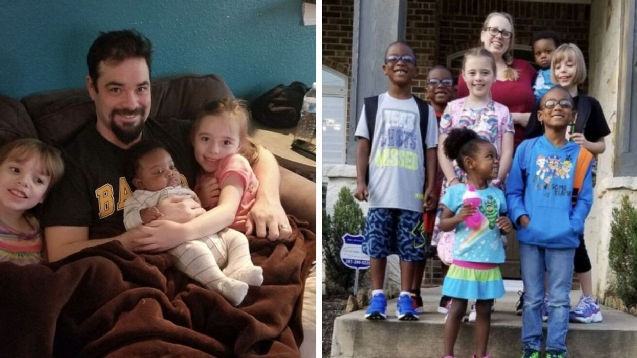 Couple Reunites 5 Siblings By Officially Adopting Them All