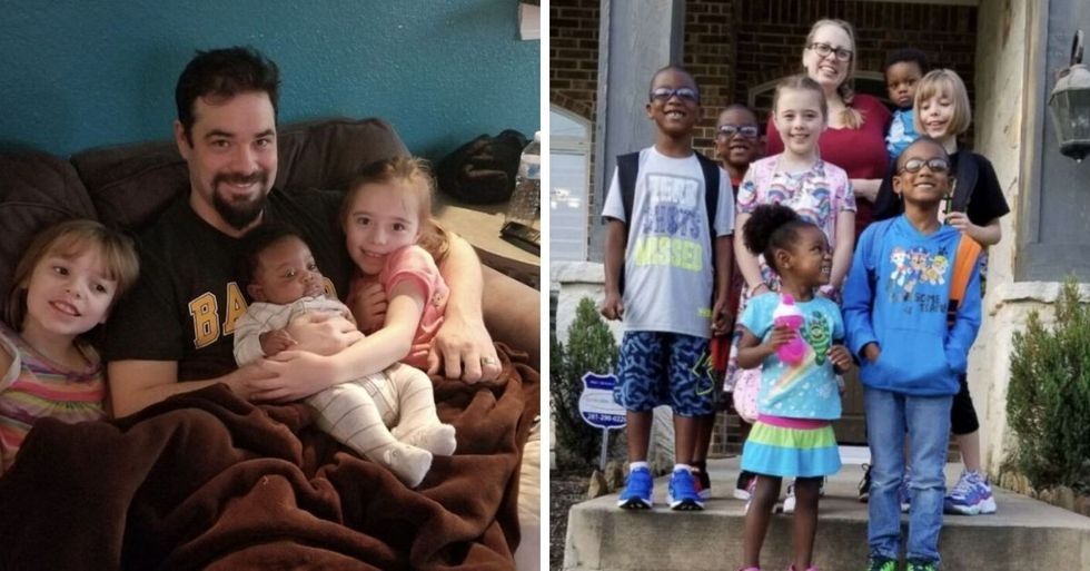 Couple Reunites 5 Siblings By Officially Adopting Them All