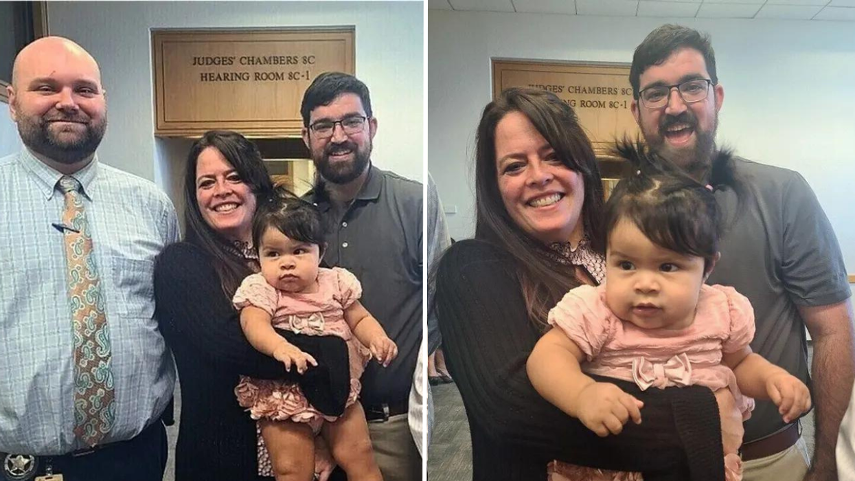 Couple Hears Cats Fighting Outside - But What They Find in a Blanket Is Something Completely Different