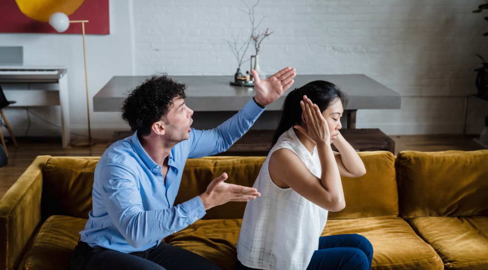 couple arguing