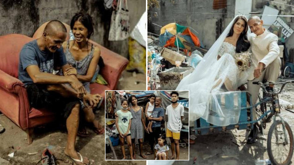 Homeless Couple Couldnt Afford to Get Married for 24 Years - Then a Stranger Throws Them a Surprise Wedding