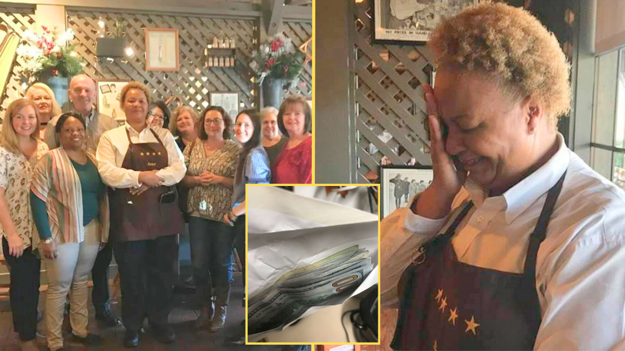 cracker barrel waitress in tears