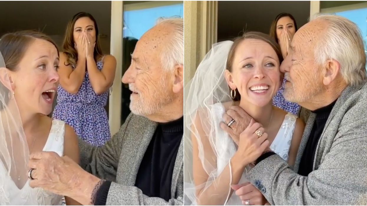 Dad With Dementia Has a Heartwarming Realization Right Before Daughter's Wedding
