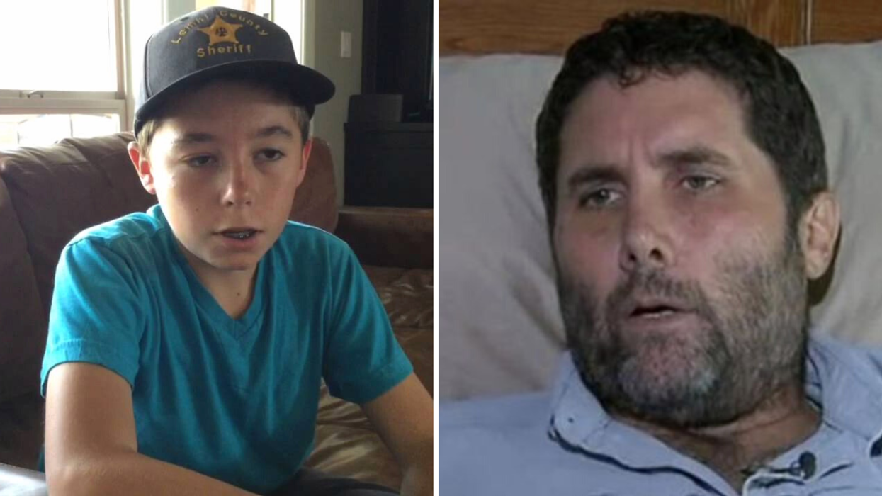 Dad Nearly Killed by Boulder Miles Away From Civilization - His 13-Year-Old Son Jumps Into Action