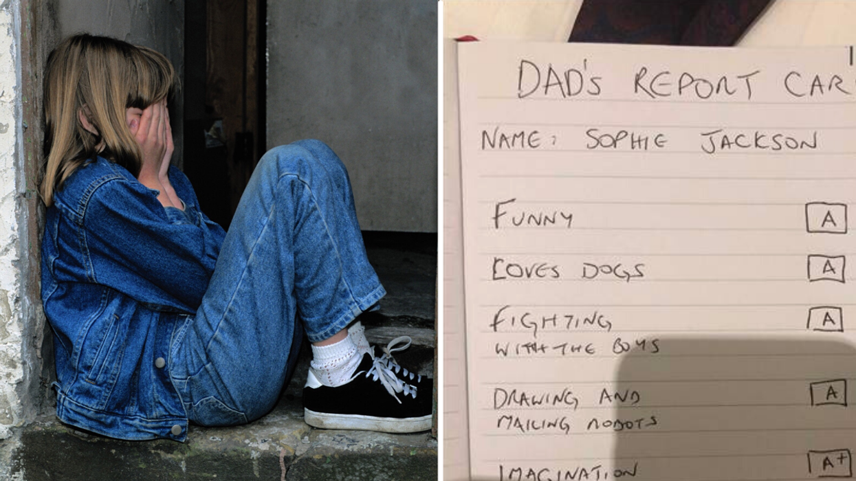 Girl With Autism Is Downcast After Receiving Straight Ds - What Her Dad Does Next Goes Viral