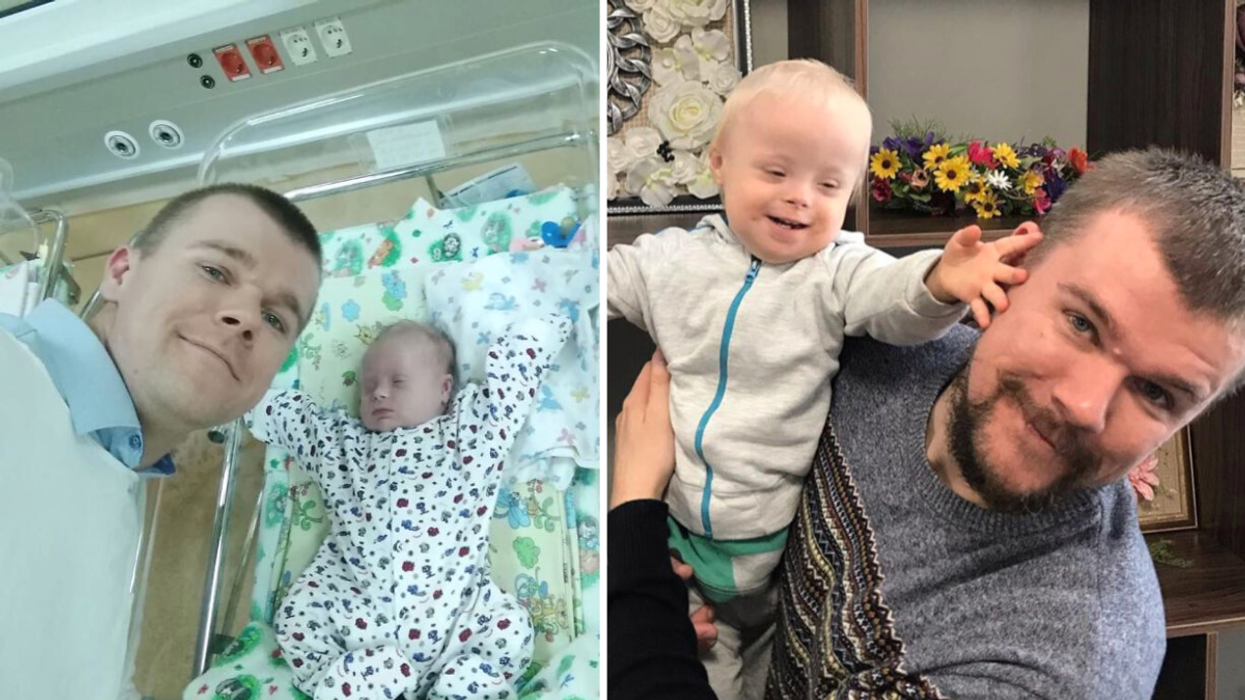 Mom Rejects Son With Down Syndrome and Wants to Leave Him at an Orphanage - So, His Father Does This