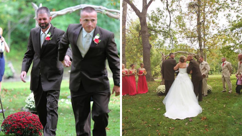 Dad Invites Stepdad To Walk Daughter Down The Aisle, Sends Powerful Message About Divorce