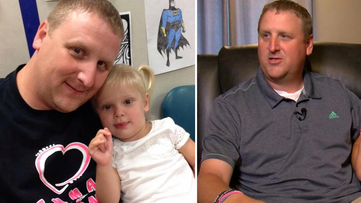 Angry Stranger Yells at Man Carrying His Daughter - What Happens Next Brings Them Both to Tears