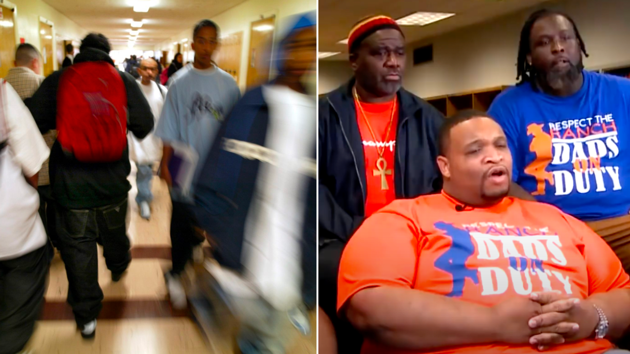23 Students Arrested After School Erupts in Violence — These Dads Decided to Take Over the Playground and Put a Stop to the Chaos