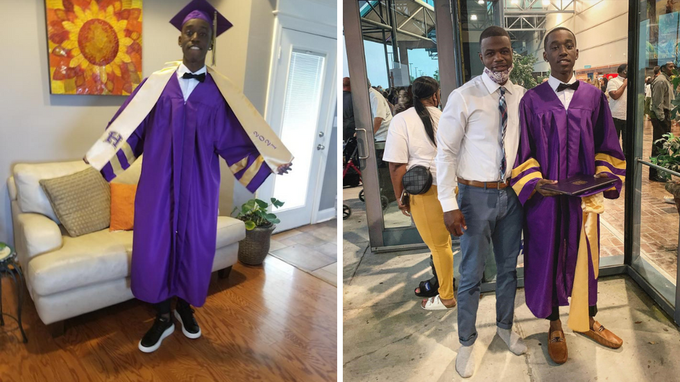 Student Gets Denied Entry At Graduation For His Shoes, Teacher Steps In With Best Response