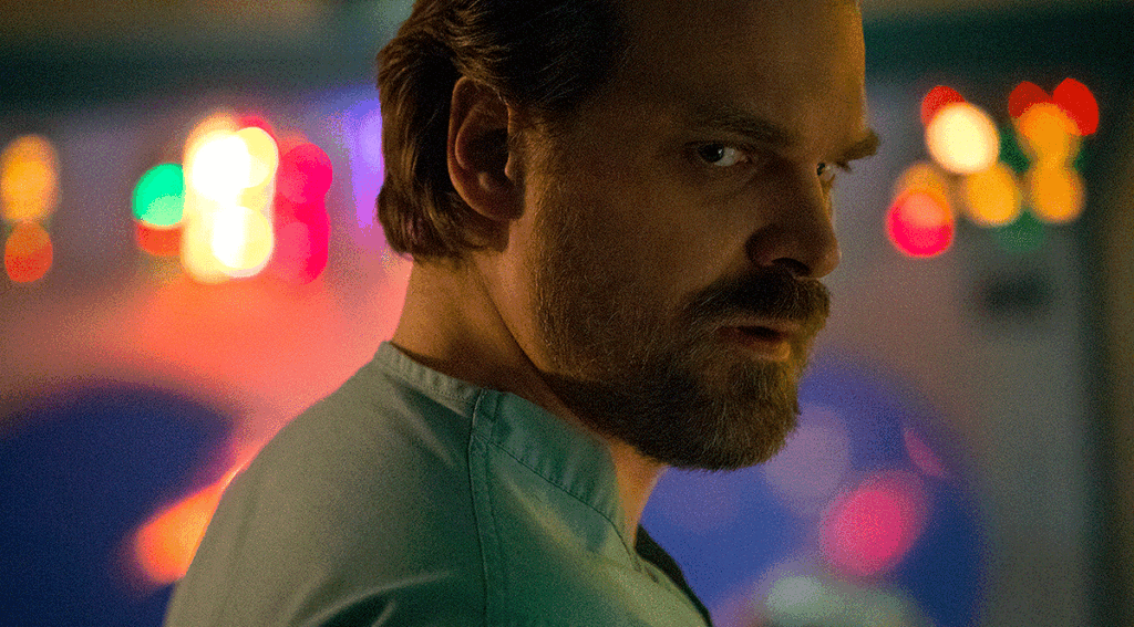 David Harbour as Jim Hopper in Stranger Things Season 2