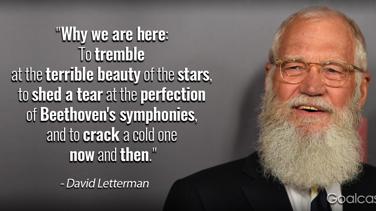 20 David Letterman Quotes That Are Both Funny and Wise