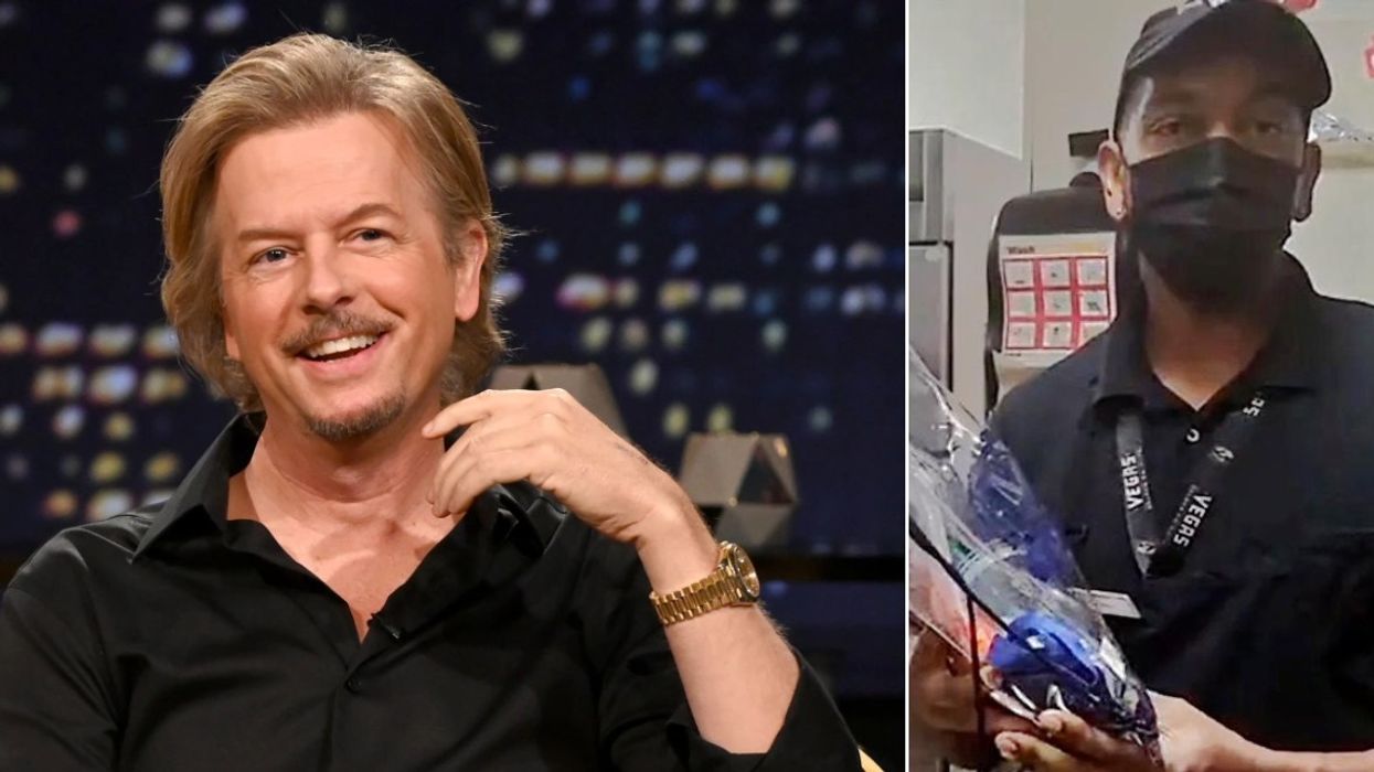 David Spade Donates $5K to Viral Burger King Employee Who Received Petty "Goodie Bag" After 27 Years of Working For Fast Food Chain