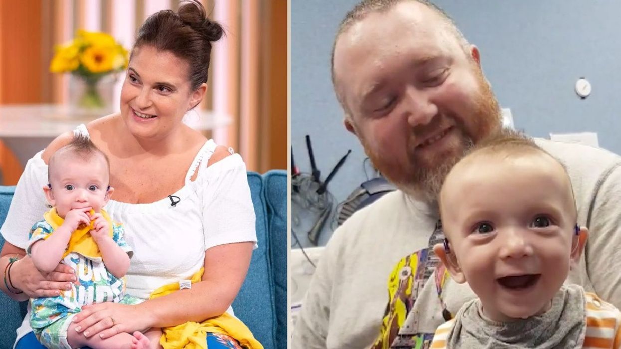 Young Son, Born Partially Deaf, Hears His Mom's Voice for the First Time