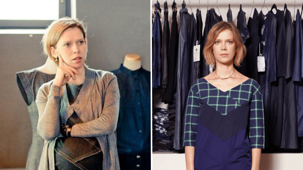 Designer Confronts the Problem of Fast Fashion Her Beautiful Solution Turns Trash Into Art