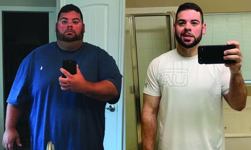 Dad Beats Food Addiction, Loses 191 Pounds to Be Present for His Family