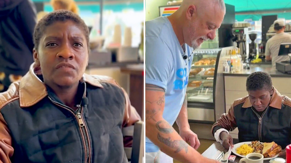 Diner Owner Finds Out Homeless People Are Begging His Customers for Money - The Way He Handled It Goes Viral