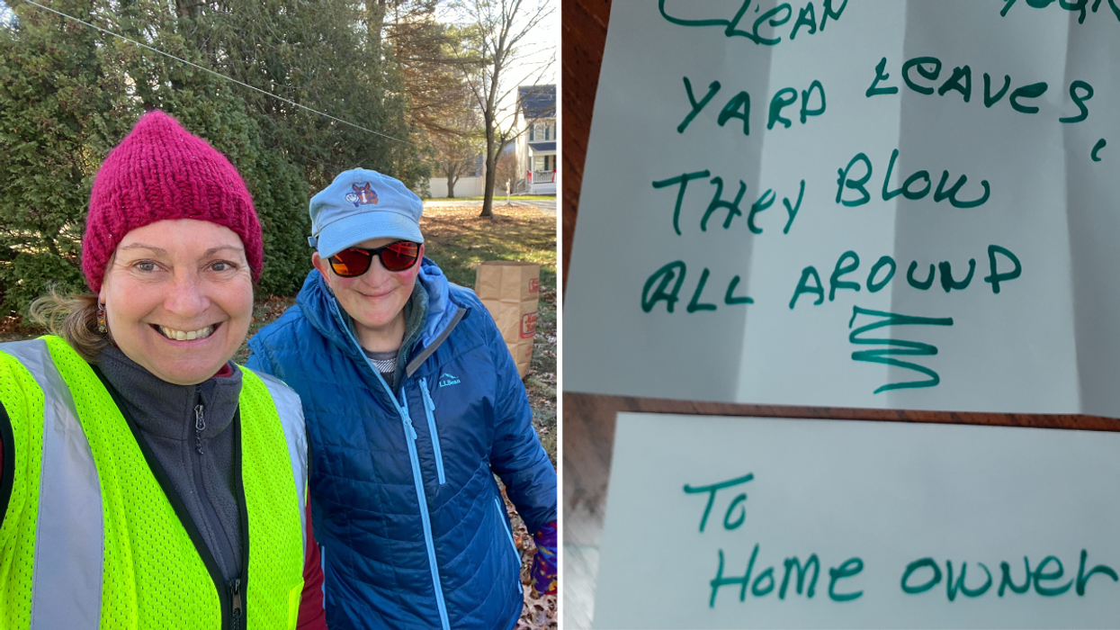 Disabled Woman Receives a Rude Note From a Neighbor About Her Yard - So One Woman Secretly Goes Over to Her House