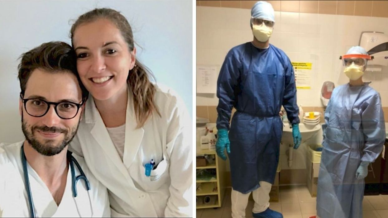 Doctor Couple Cancel Their Wedding to Keep Fighting Coronavirus Together