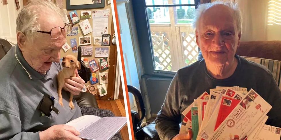 Elderly Man Heartbroken Every Christmas After the Passing of His Wife  Then, He Receives Something Shocking in the Mail