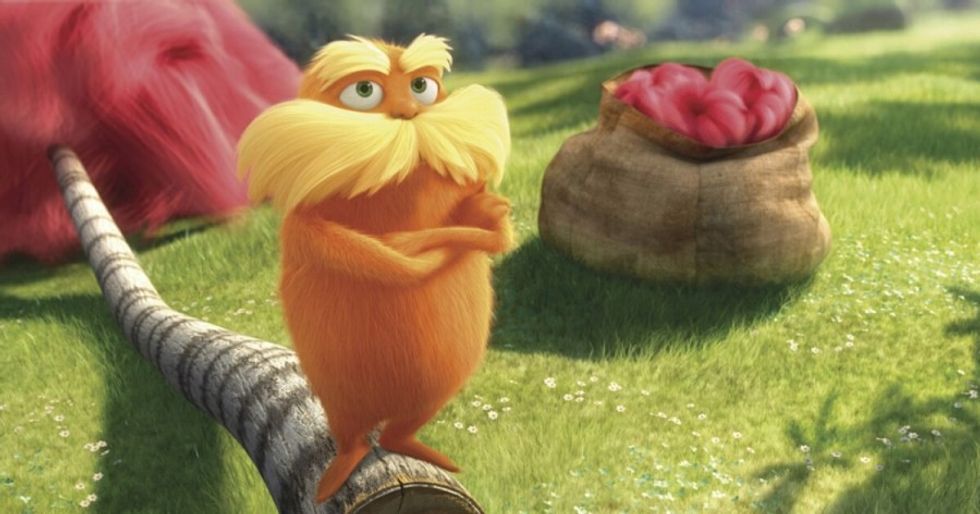Dr Seuss Characters: The Lorax Live Action</p><p>