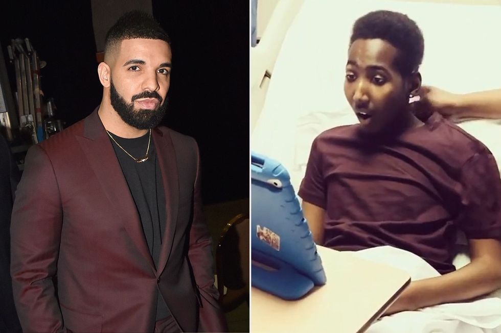 One of Drake’s Biggest Fans Diagnosed With Rare Disease at Age 9 - So Drake Stepped in to Put a Smile on His Face