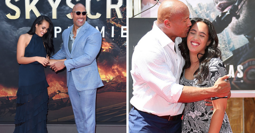 The Rock's Daughter Is Following His Footsteps - But There's One Thing He Never Wants For Her