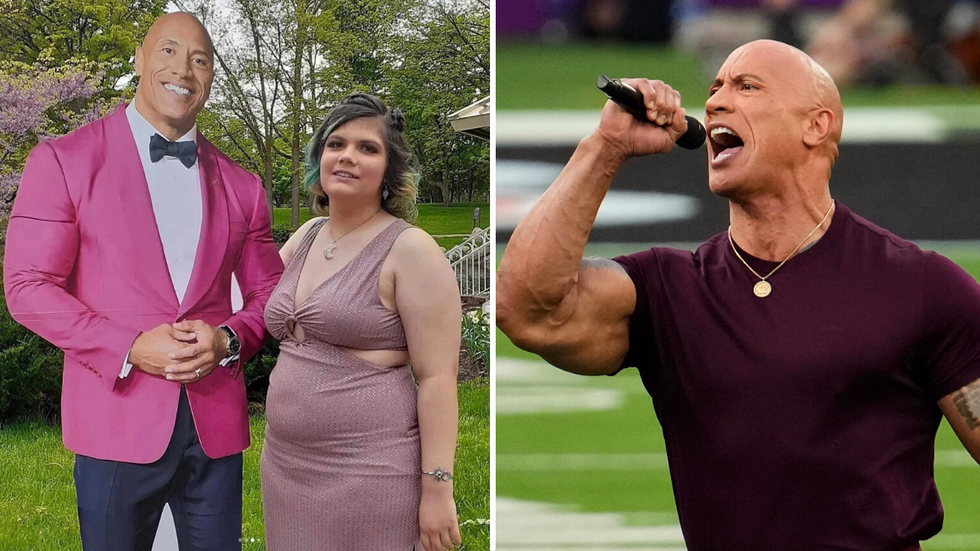 Dwayne 'The Rock' Johnson Makes a Surprise Appearance at a High School Prom (Sort of)