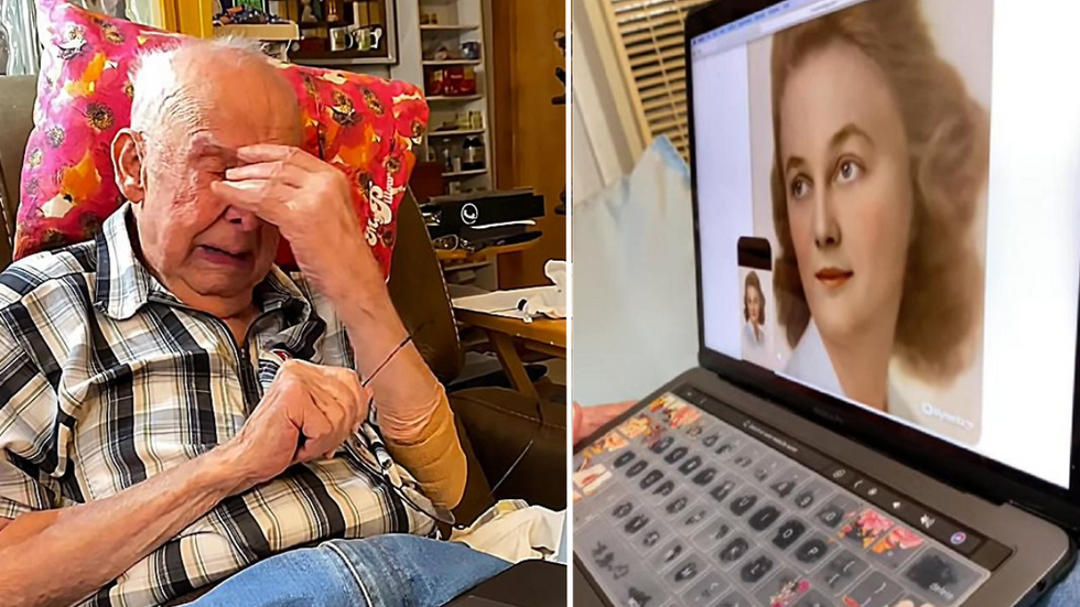 Elderly Man Lost His Wife Over 50 Years Ago - Breaks Down When He Gets to See Her Come to Life