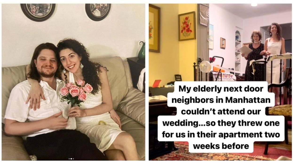 Elderly Neighbors Are Unable to Attend Young Couples Wedding So They Hatched a Plan