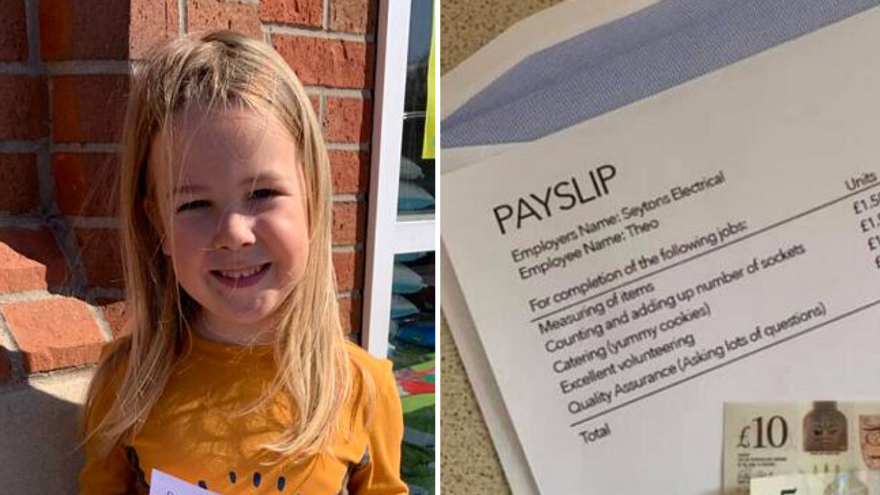 Young Boy Bombards Electricians Working at His House With Questions - So, They Send Him a Payslip