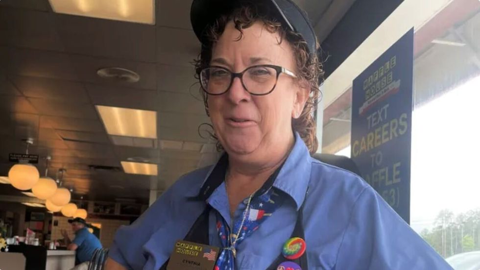 emotional waffle house waitress