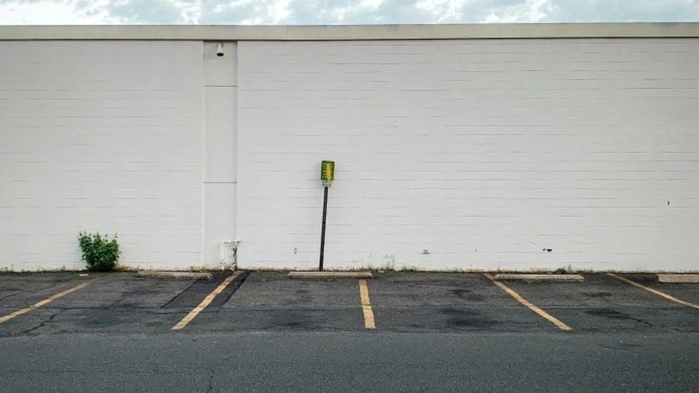 empty parking lot
