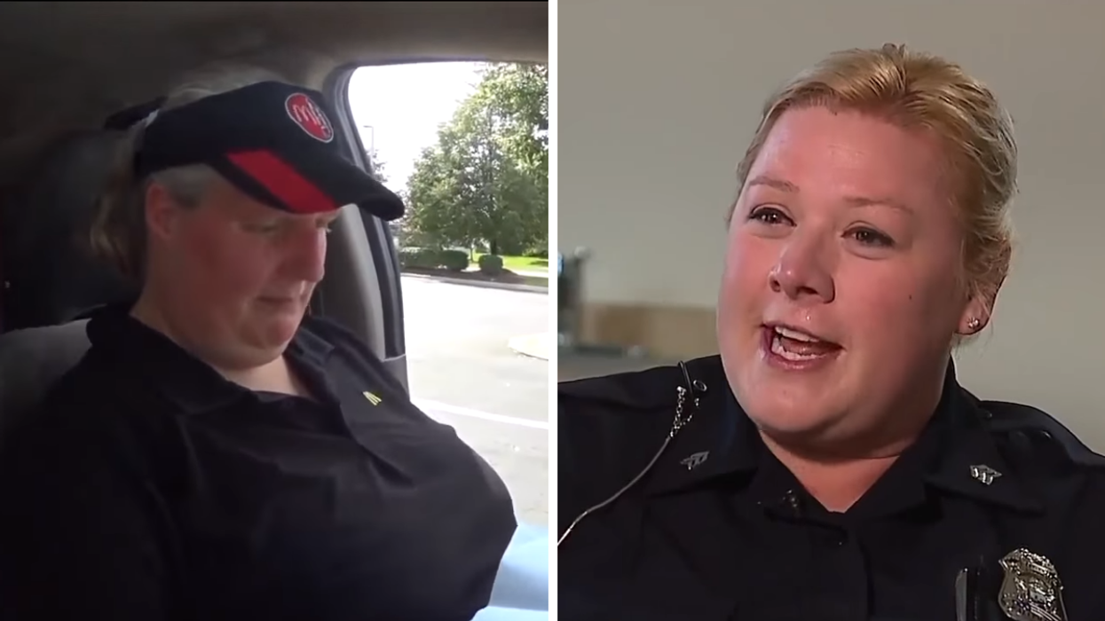 Homeless Mom of 2 Gathers Nerve To Ask Police Officer A Question - The Response Changes Her Life