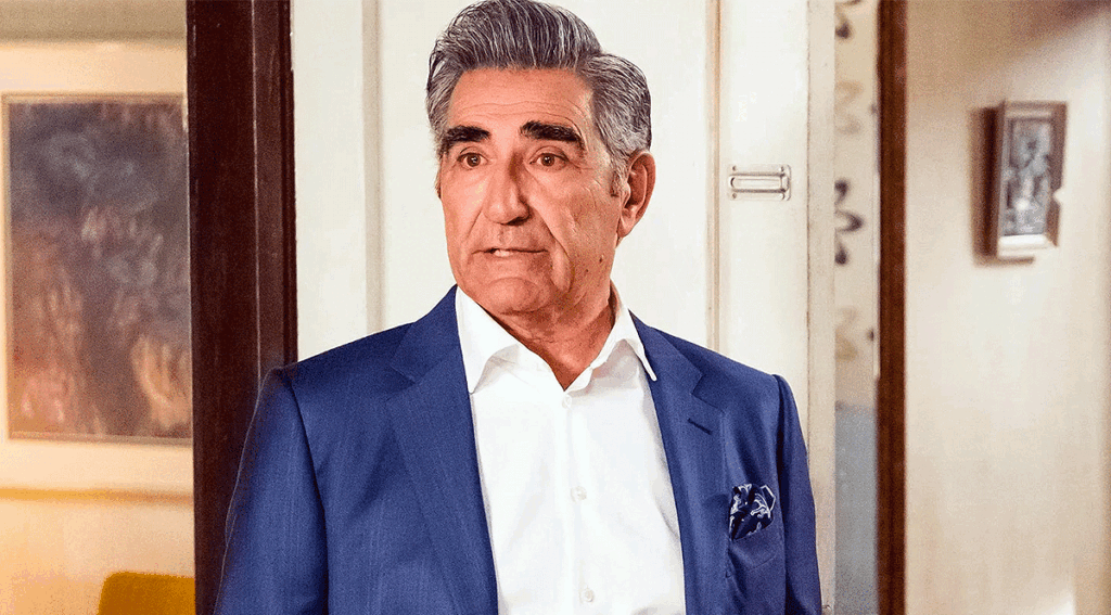 Eugene Levy as Johnny Rose on Schitt's Creek