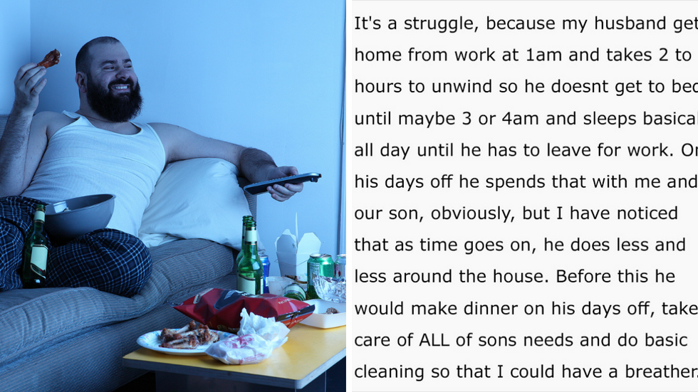 Mom Takes Sudden 4-Day Vacation, Teaches Unhelpful Husband Hard Lesson