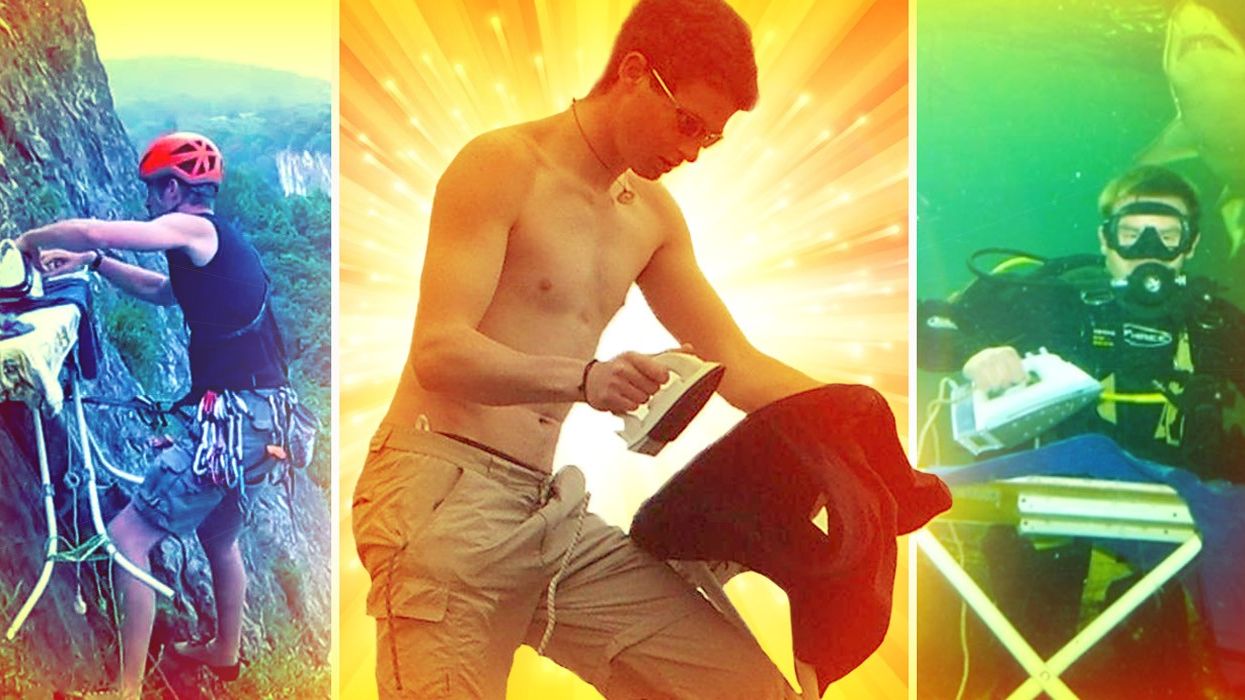 'Extreme Ironing' Is the Weirdest Sport in the World - Can It Help Smooth Out Your Life?